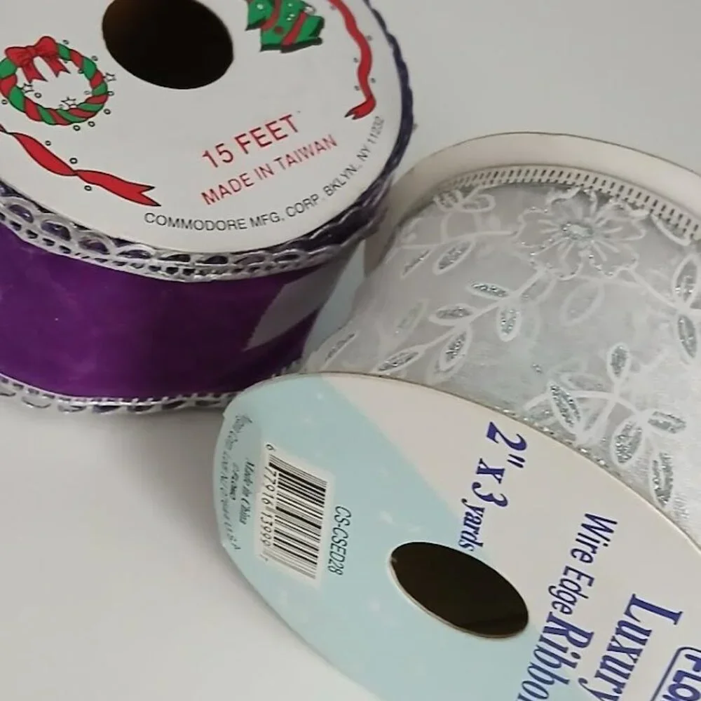 a ton of Fancy RIBBONS